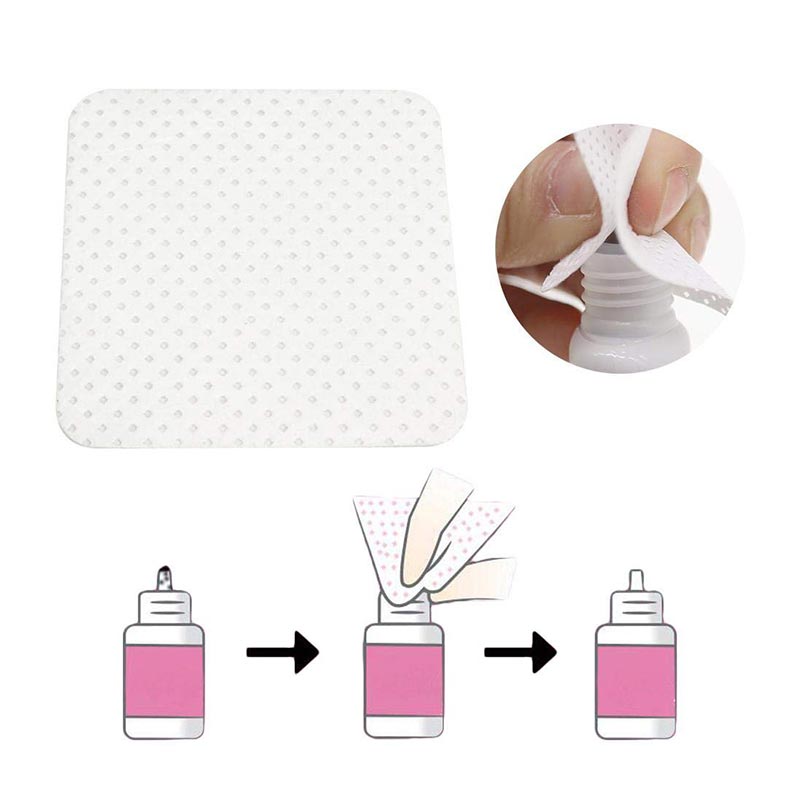 Adhesive Cotton Cleaning Pads