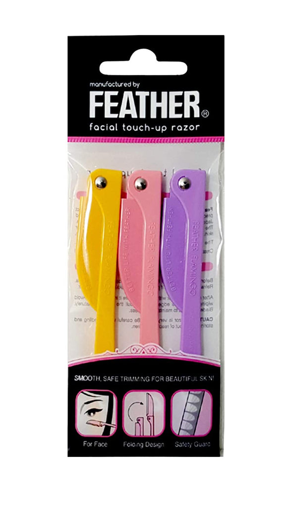 Feather Facial Touch-Up Razor Pack