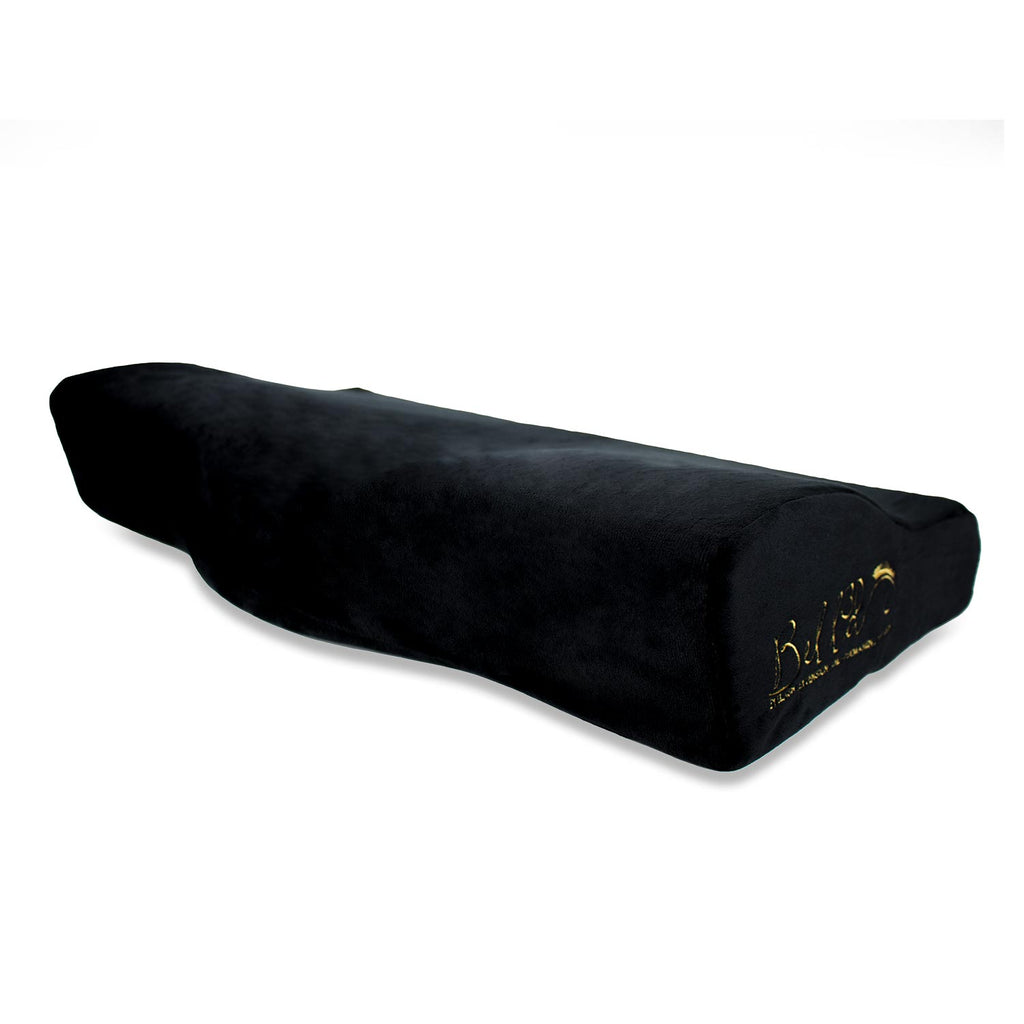 Black Compact Memory Foam Knee Pillow for Eyelash Client – Pure